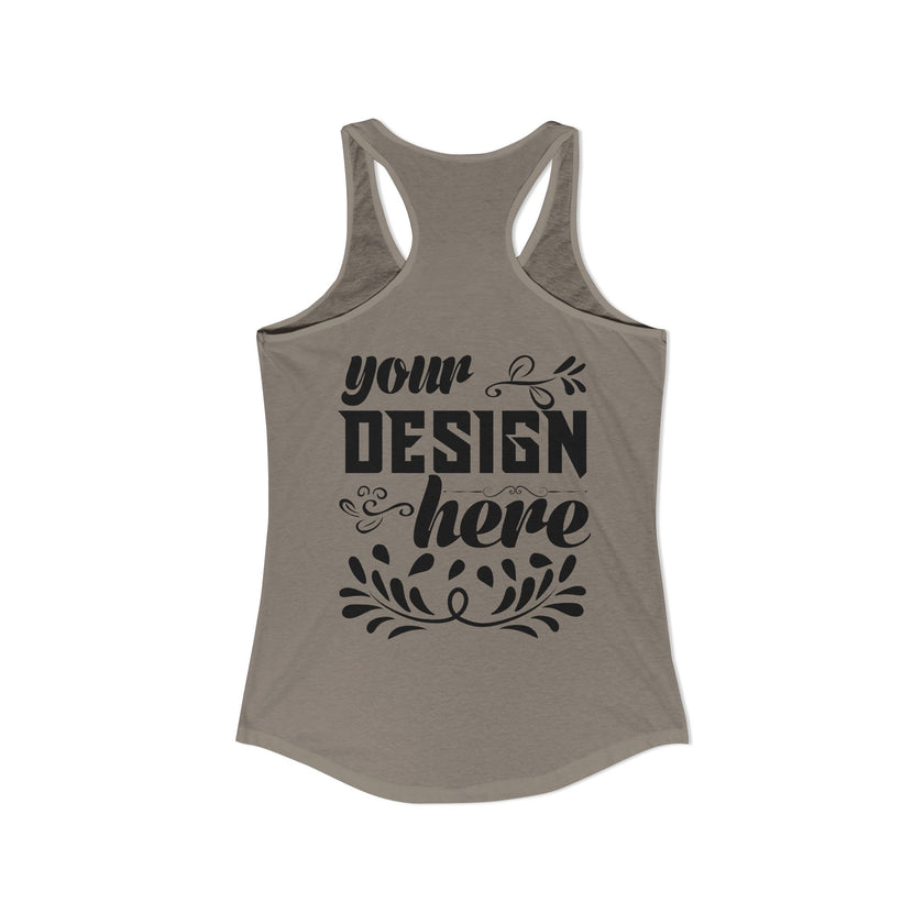 Customizable Next Level 1533 Womens Ideal Racerback Tank