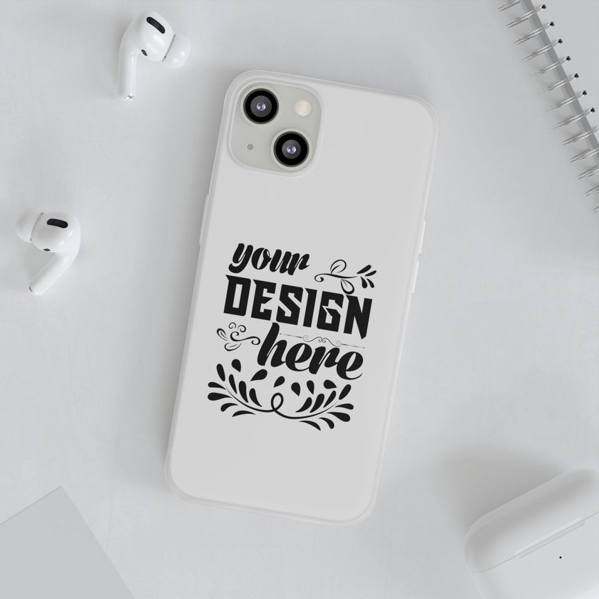 Customizable Flexi TPU Phone Case Slim Matte Protective Cover