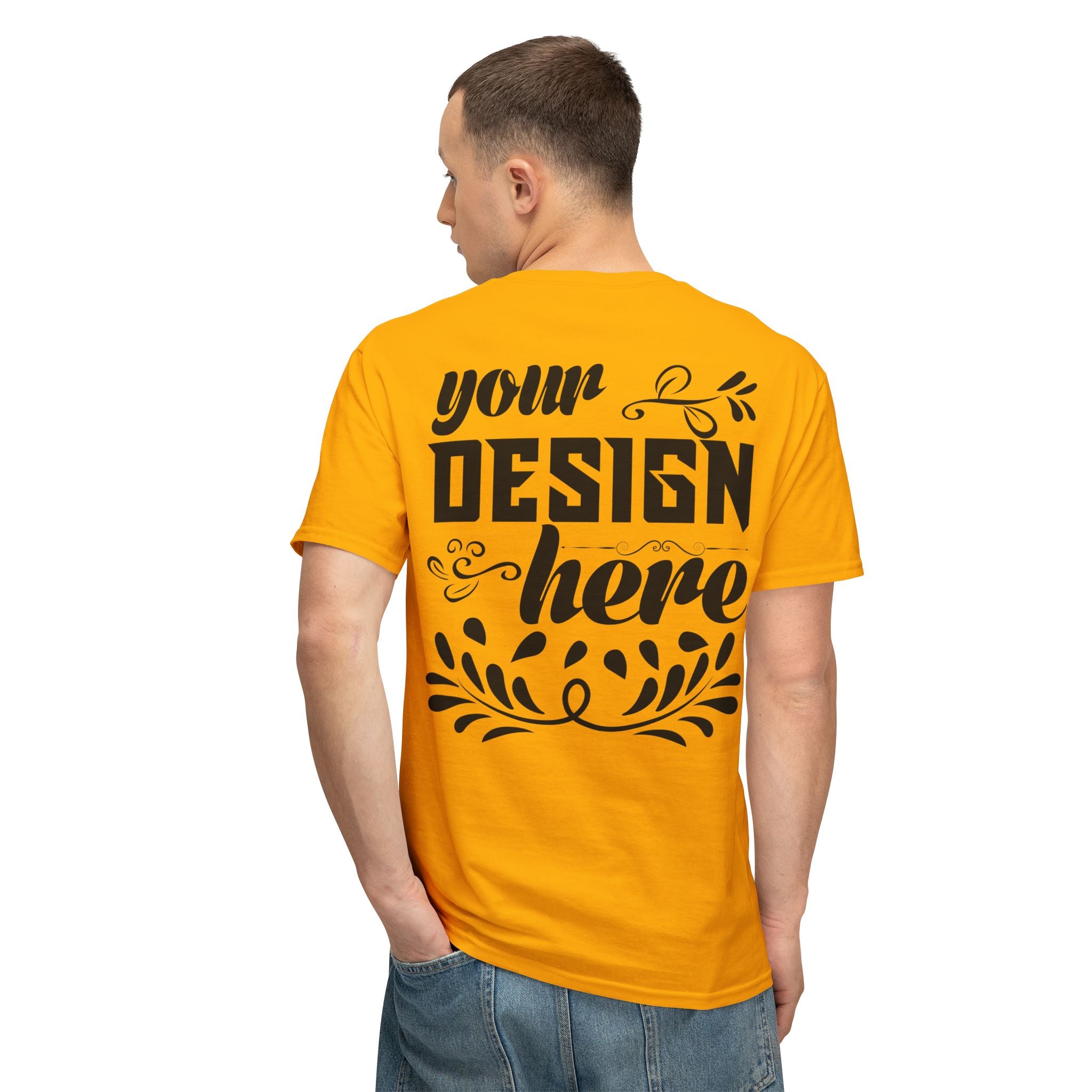 Customizable Fruit Of The Loom 3930R Unisex HD Cotton T-Shirt