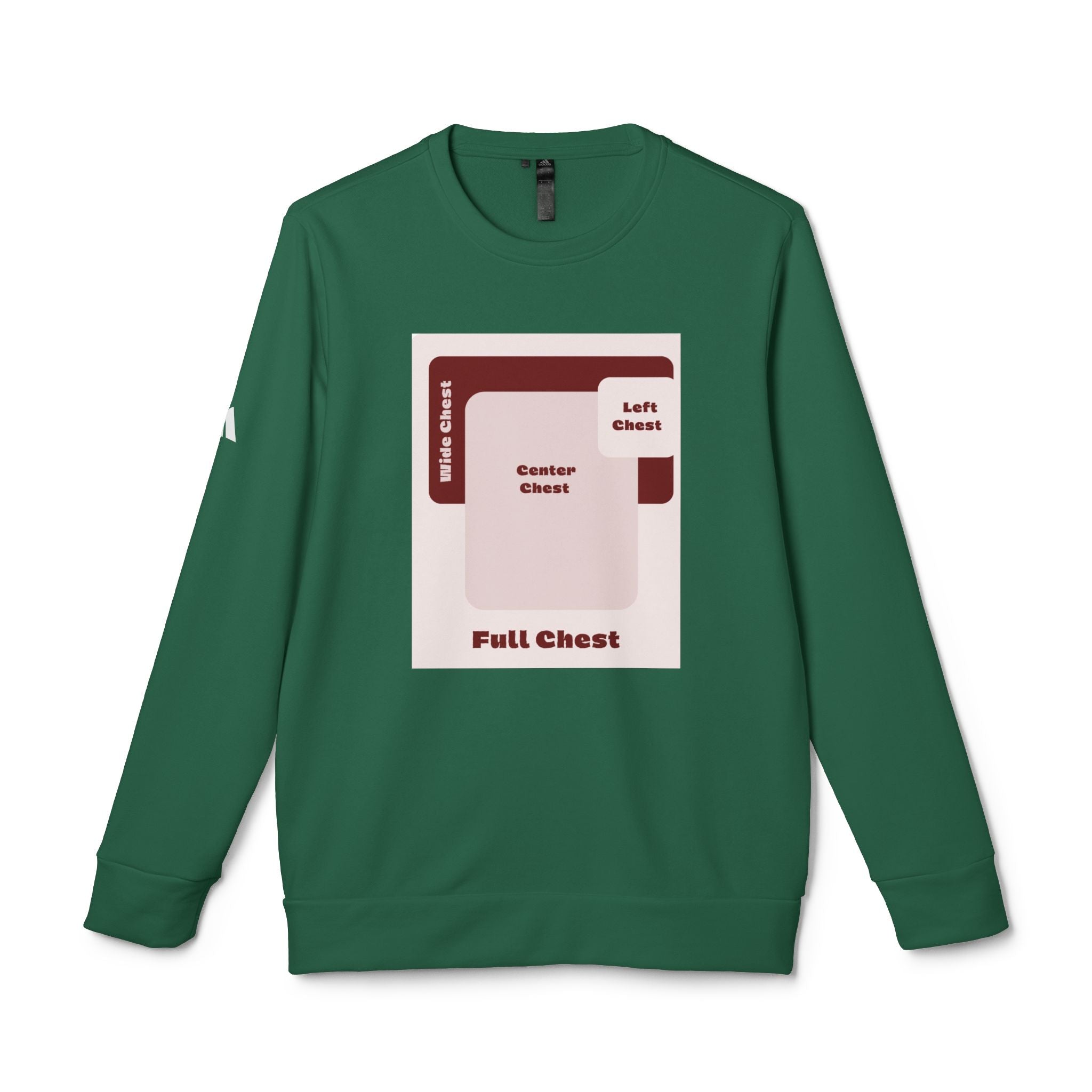 Customizable Adidas A434 Unisex Fleece Crewneck Sweatshirt