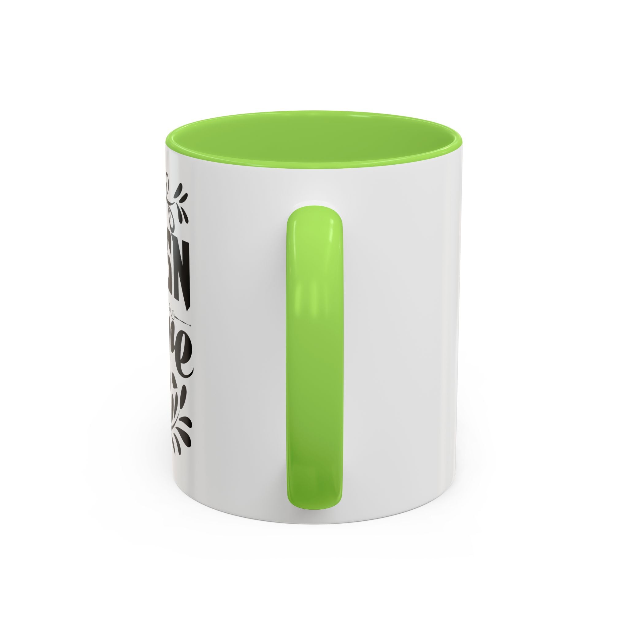 Customizable Glossy Ceramic Accent Mug 11oz and 15oz