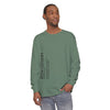 Comfort Colors 6014 Unisex  Long Sleeve T-Shirt | Booktrovert Graphic Print