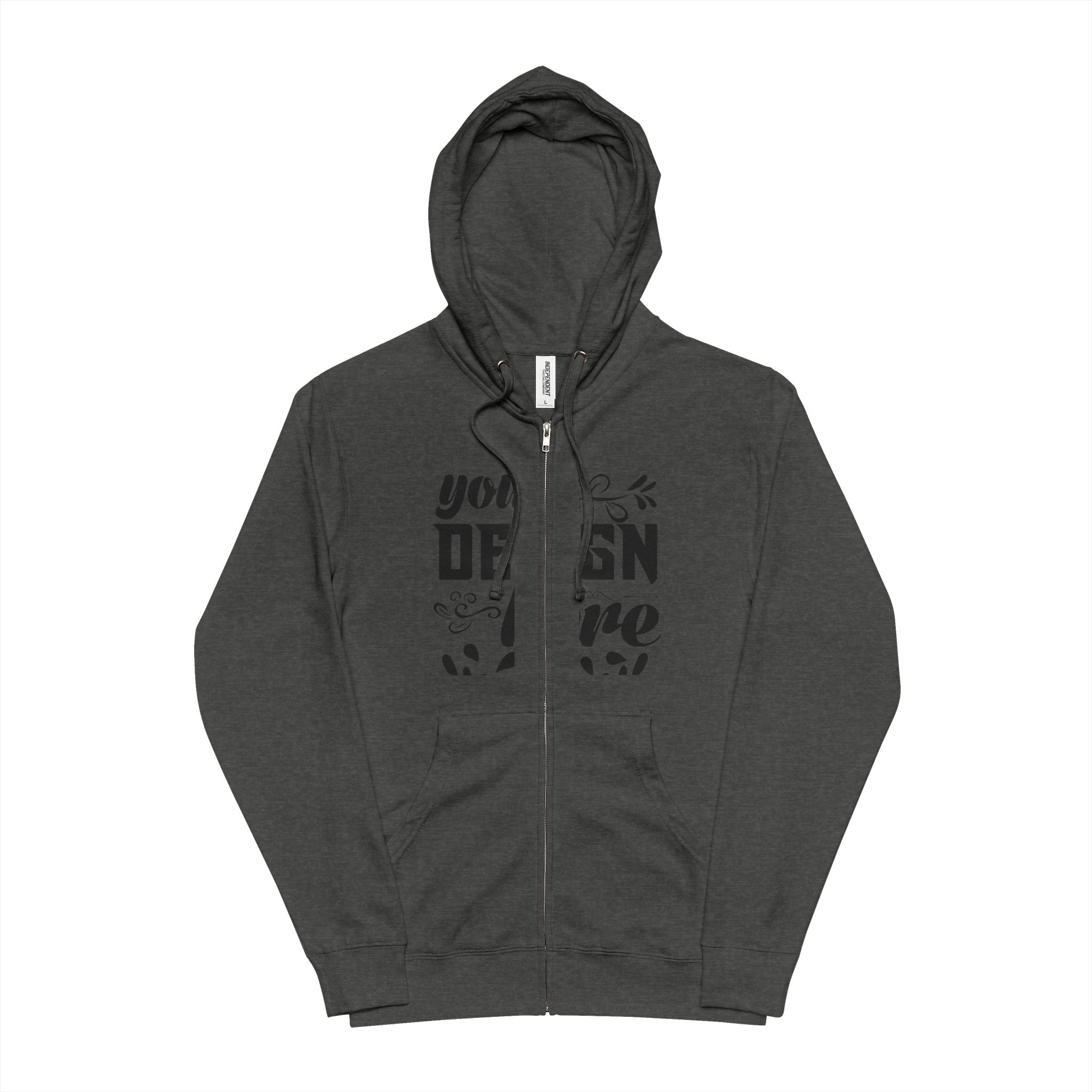 Customizable Independent SS4500Z Unisex Fleece Zip Up Hoodie