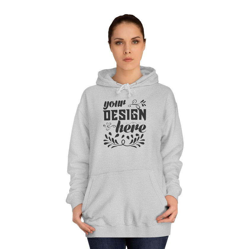 Customizable AWDis JH001 Unisex College Hoodie