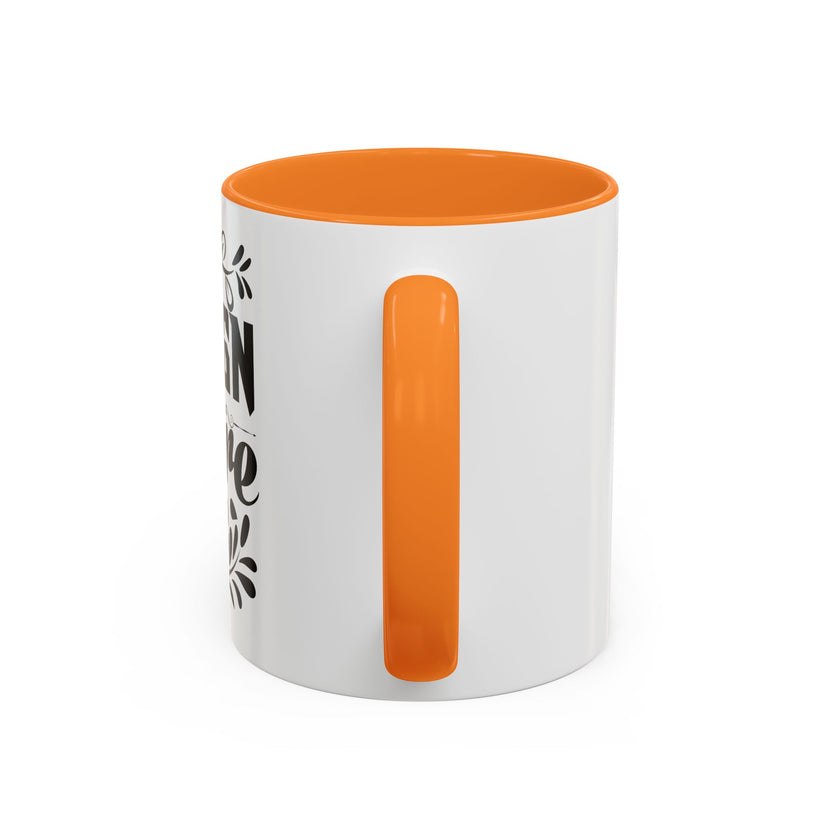 Customizable Glossy Ceramic Accent Mug 11oz and 15oz