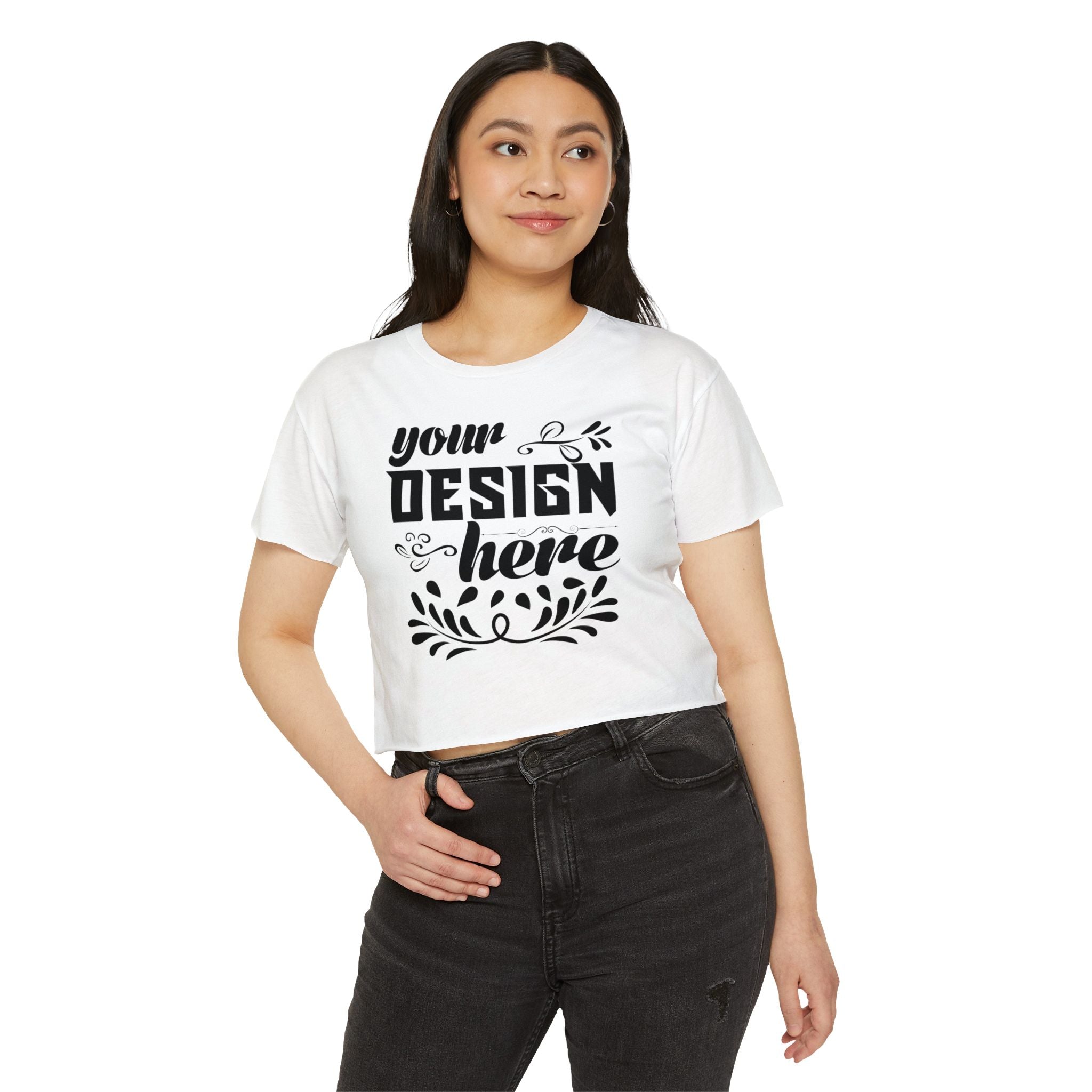 Customizable Next Level 5080 Womens Festival Crop Top