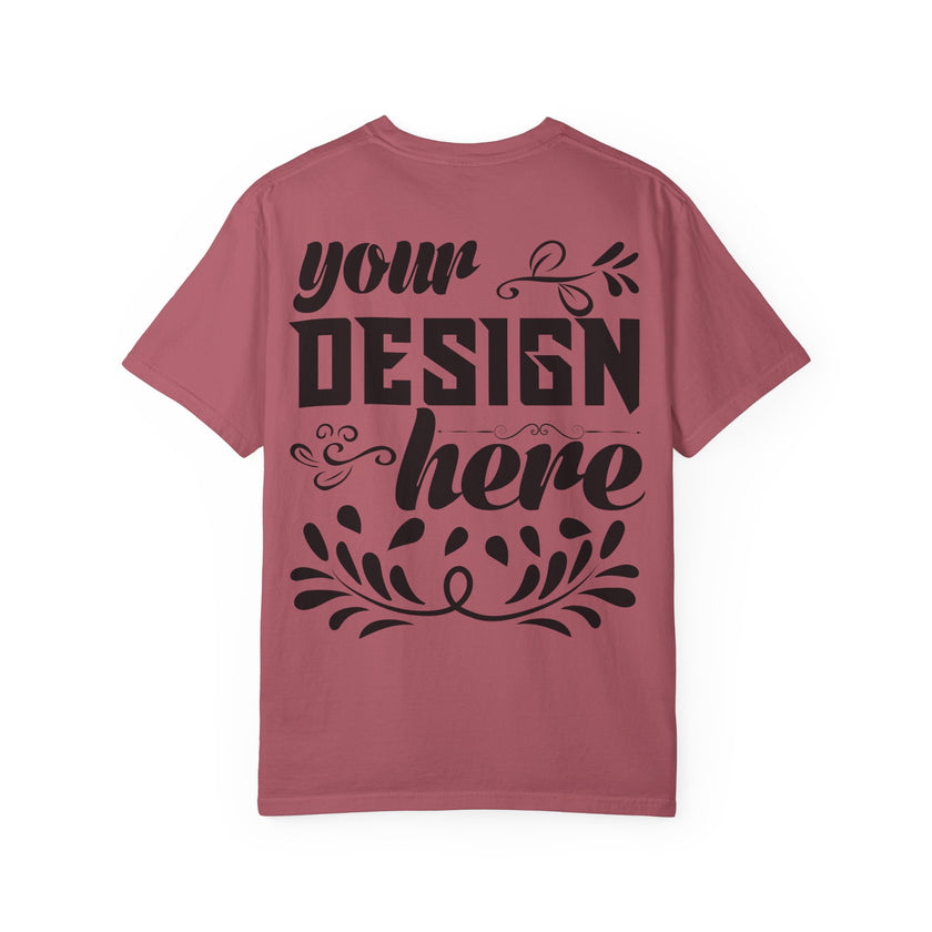 Customizable Comfort Colors 1717 Unisex Garment-Dyed T-Shirt