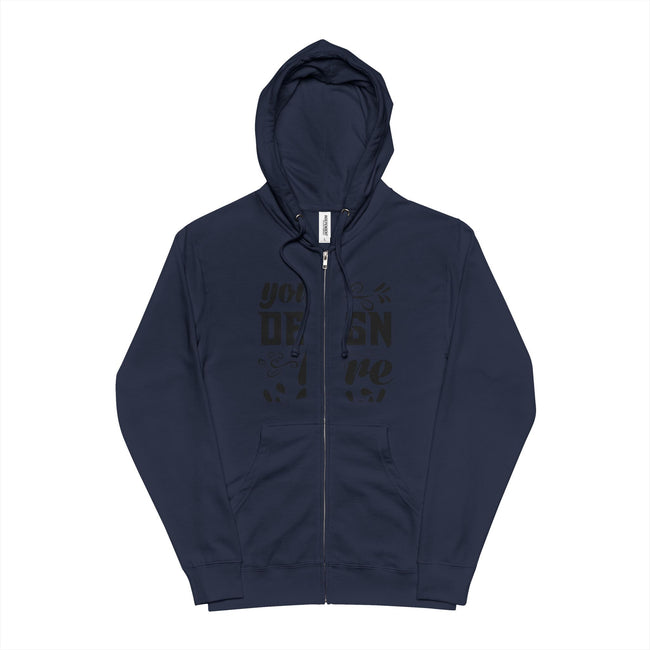 Customizable Independent SS4500Z Unisex Fleece Zip Up Hoodie