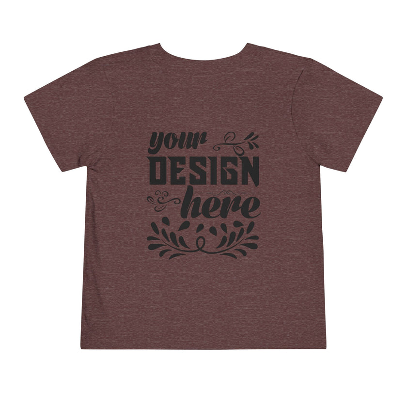 Customizable Bella+Canvas 3001T Toddler Short Sleeve T-Shirt Jersey