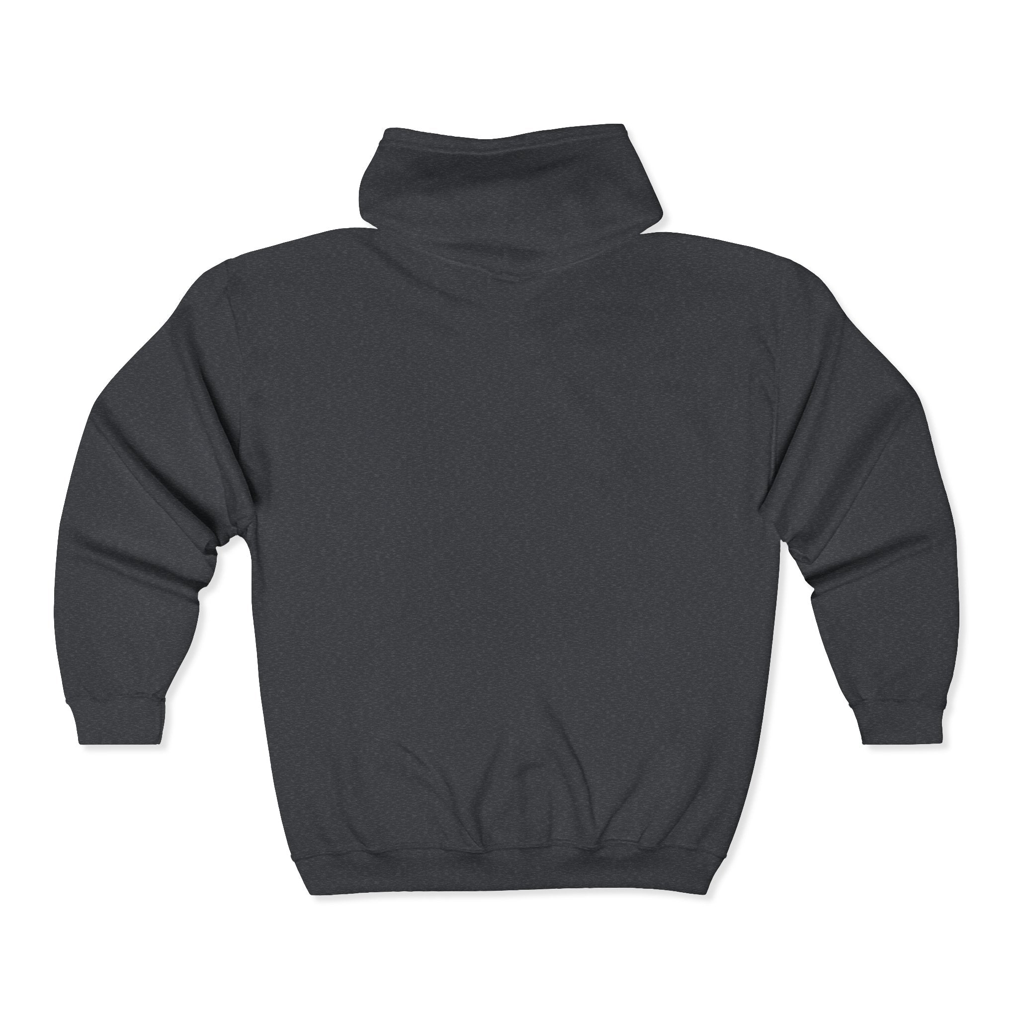 Gildan 18600 Unisex Full Zip Hoodie | Super Daddy Embroidery