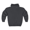 Gildan 18600 Unisex Full Zip Hoodie | Super Daddy Embroidery