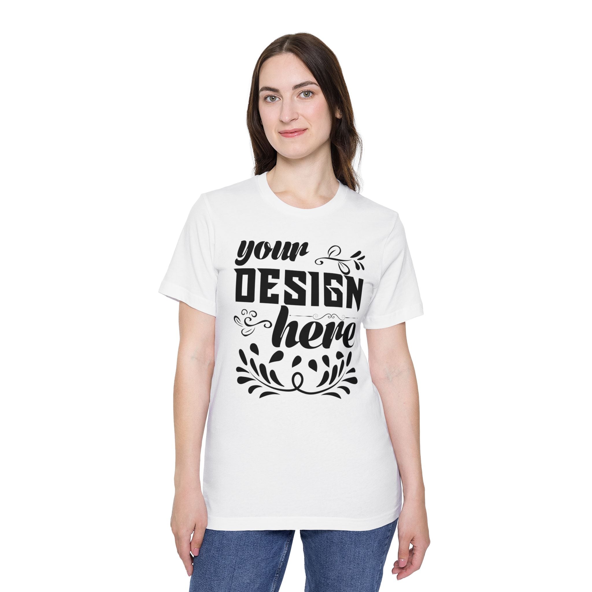 Customizable Bella+Canvas 3001U USA-Made Unisex Jersey T-Shirt