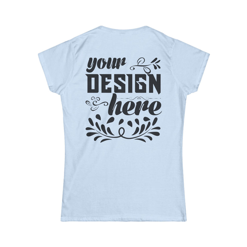 Customizable Gildan 64000L Womens Softstyle Short Sleeve T-Shirt