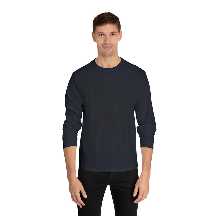 Customizable American Apparel 1304 Unisex Classic Long Sleeve T Shirt