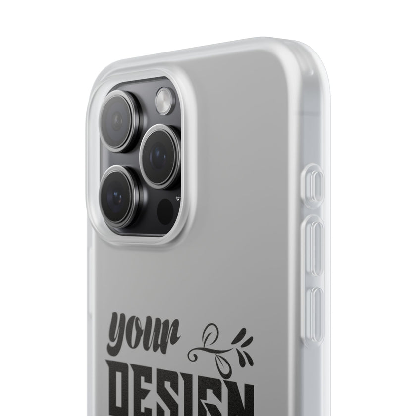 Customizable Flexi TPU Phone Case Slim Matte Protective Cover