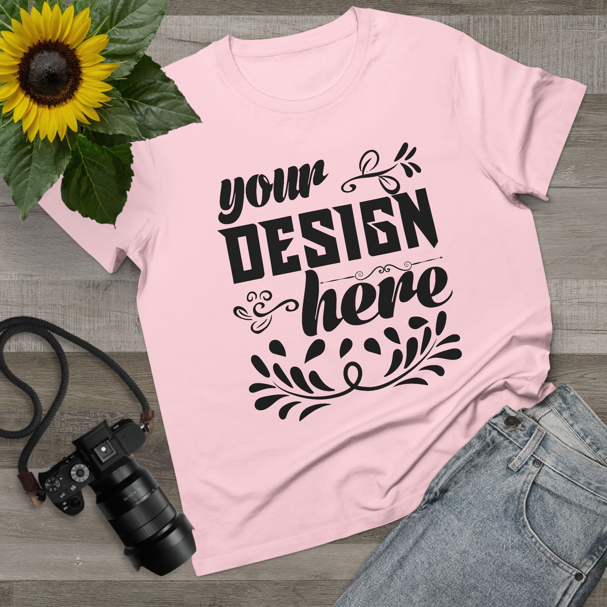 Customizable AS Colour 4001 Womens Maple Cotton T-Shirt