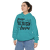 Customizable Comfort Colors 1567 Unisex Garment Dyed Fleece Hoodie