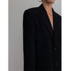 Nameria Women's Loose Fit Mid-Length Single Breasted Blazer