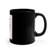 Customizable Black Ceramic Coffee Mug 11oz ORCA Coated Finish Daily Use