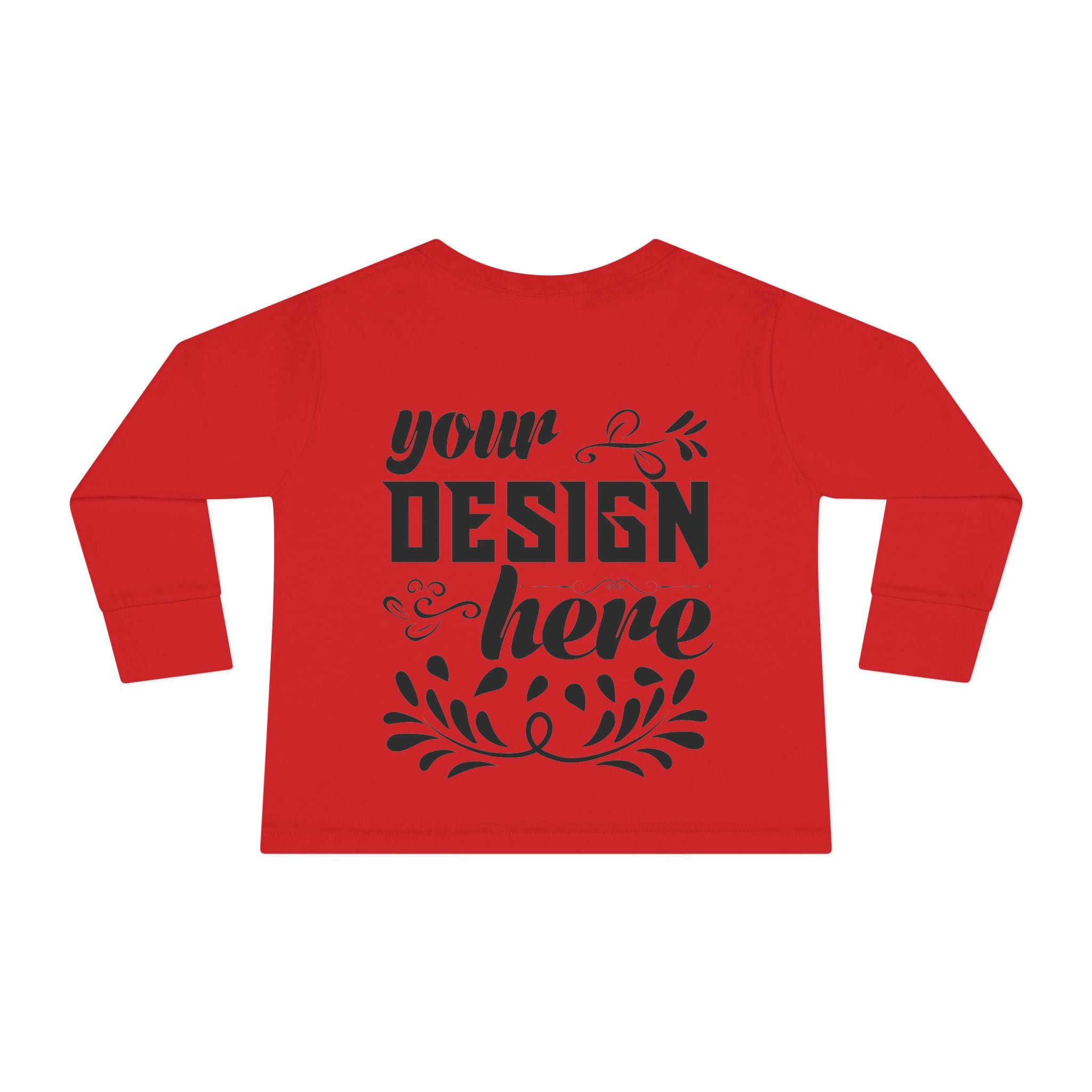 Customizable Rabbit Skins 3302 Toddler Long Sleeve T-Shirt