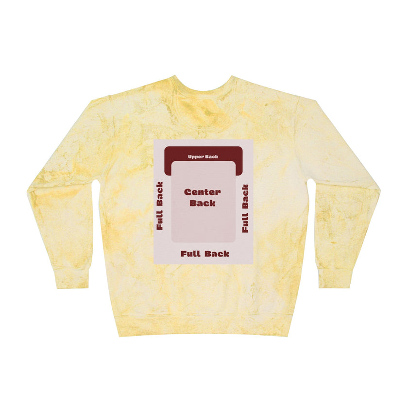 Customizable Comfort Colors 1545 Unisex Color Blast Crewneck Sweatshirt