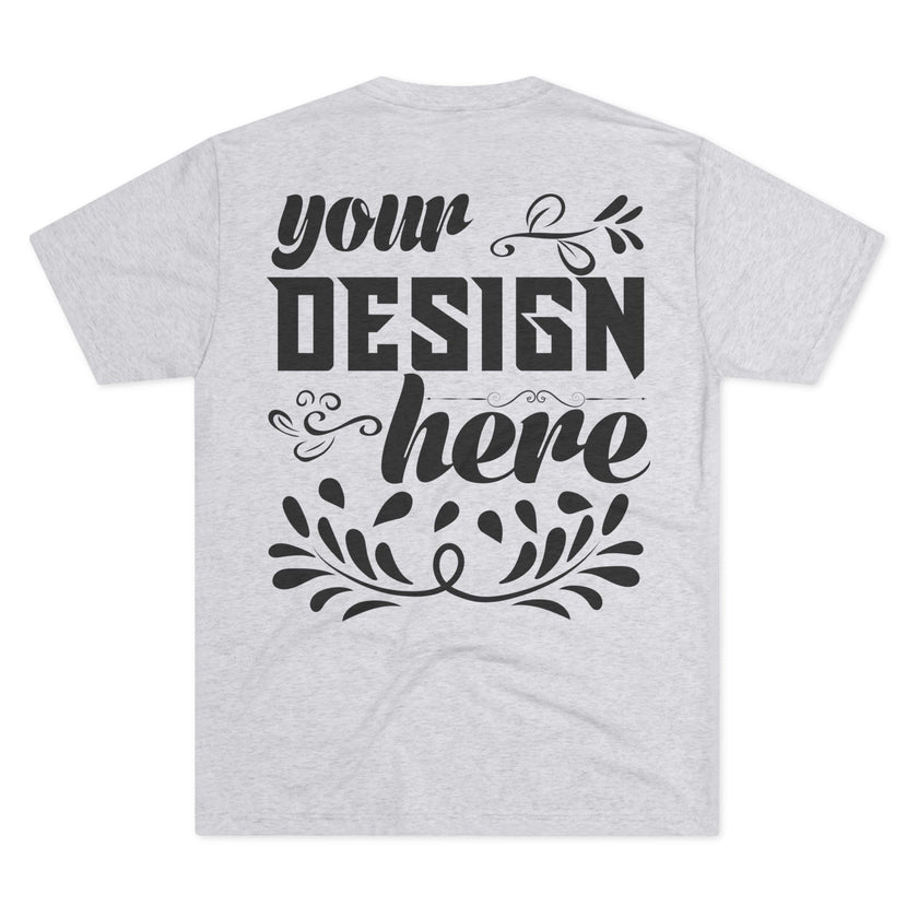 Customizable Next Level 6010 Unisex Tri-Blend Crew Neck T-Shirt