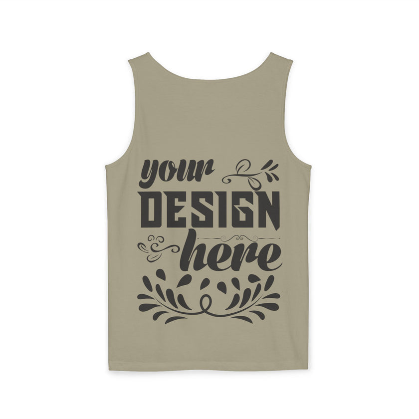 Customizable  Comfort Colors 9360  Unisex Garment Dyed Tank Top