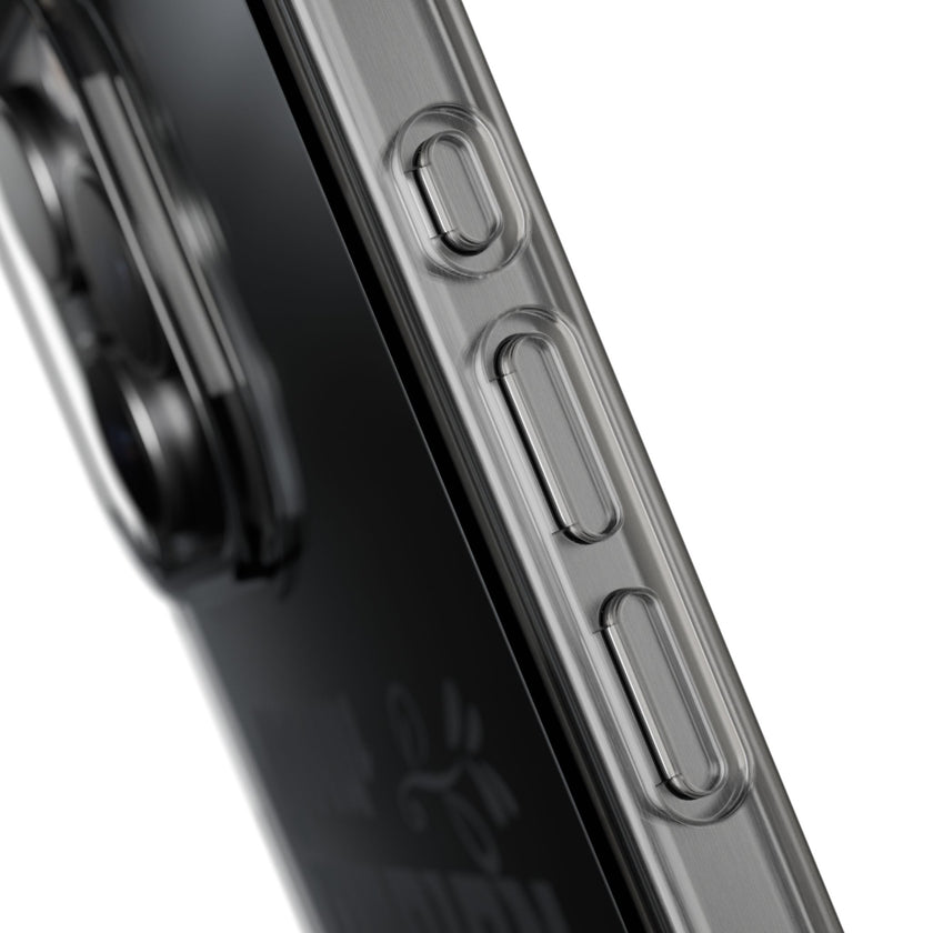 Customizable Clear Impact Resistant Phone Case With TPU Sides Wireless Ready