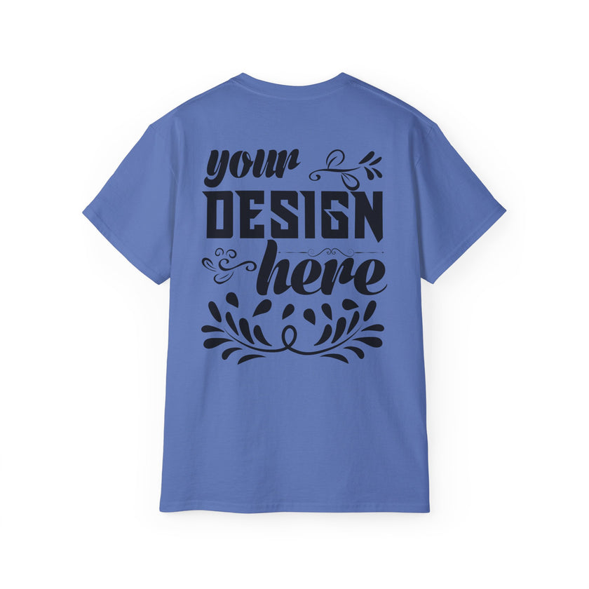 Customizable Gildan 2000 Unisex Ultra Cotton Crew Neck T-Shirt