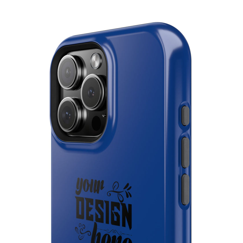 Customizable Magnetic Impact Resistant Phone Case Dual Layer Full Wrap