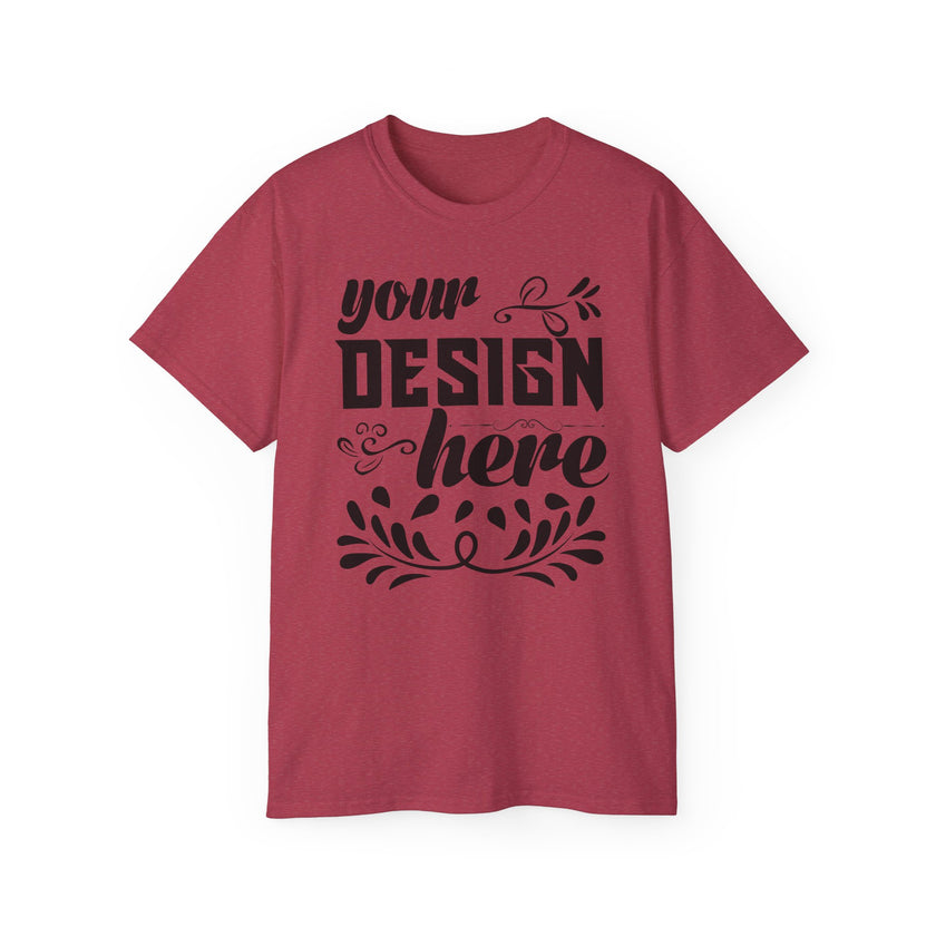 Customizable Gildan 2000 Unisex Ultra Cotton Crew Neck T-Shirt