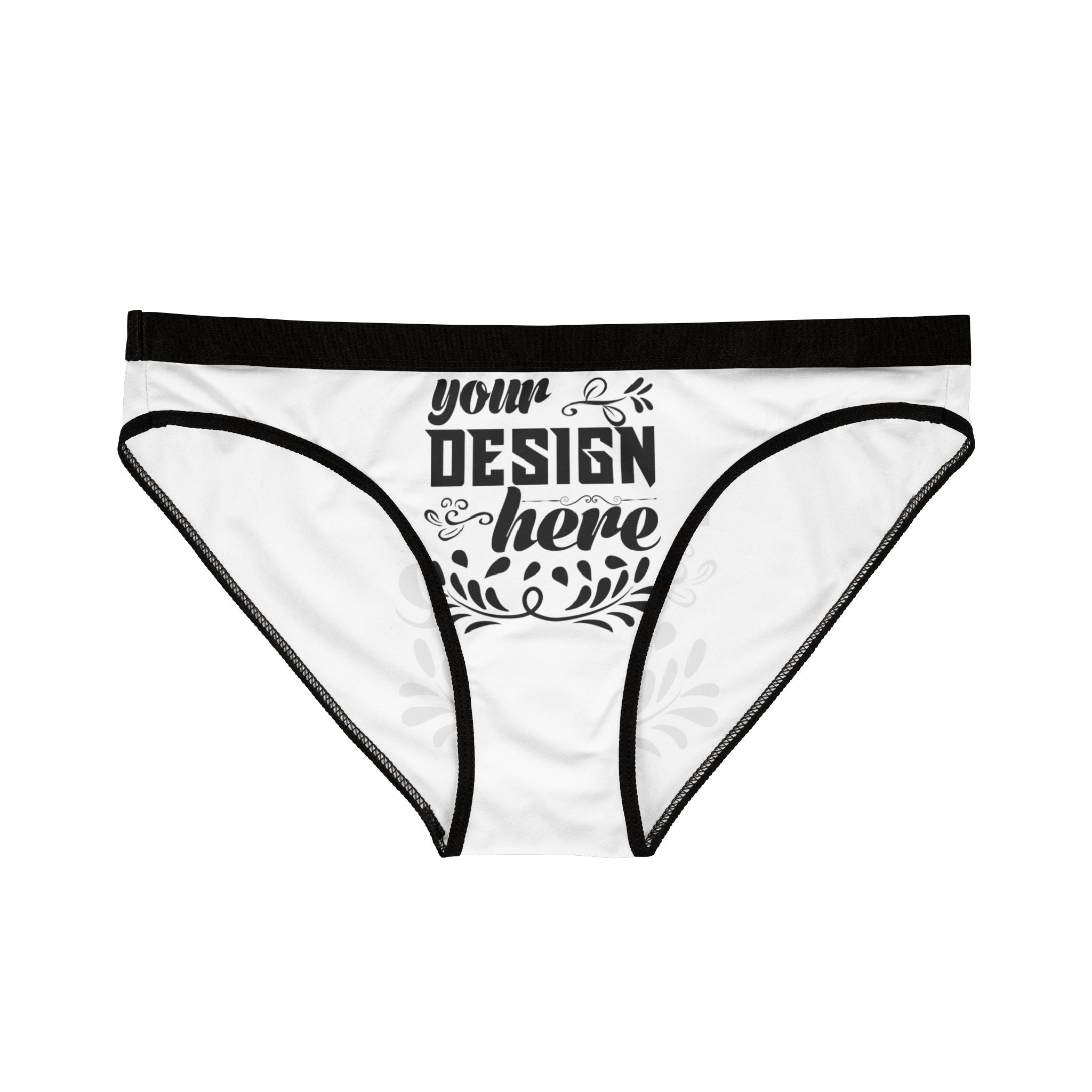 Customizable Womens Polyester Spandex Underwear Stretch Regular Fit