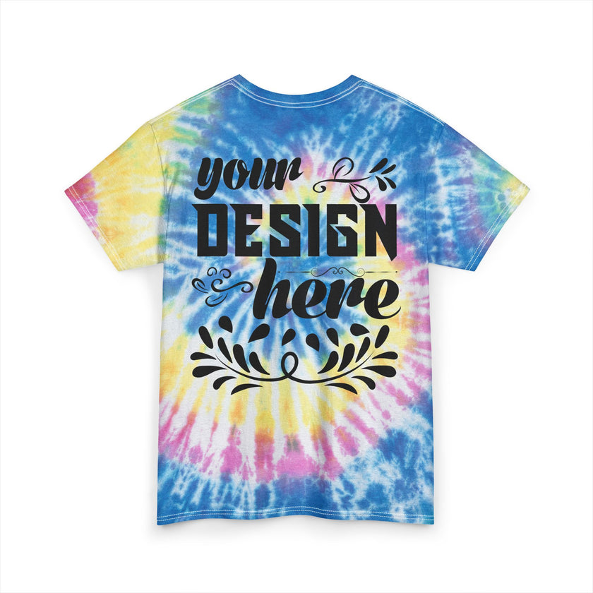 Customizable Gildan 5000 Unisex Tie Dye Cotton T-Shirt Made in US
