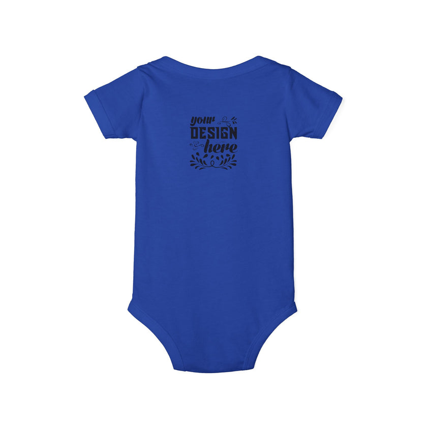 Customizable Bella+Canvas 100B Infant Jersey One Piece Bodysuit