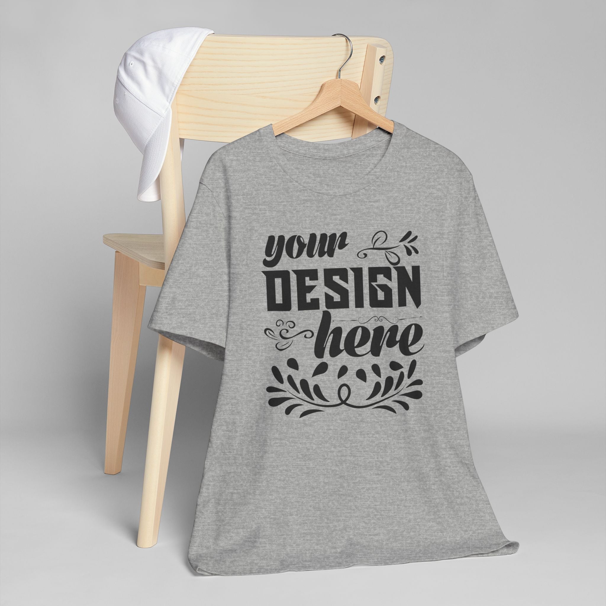 Customizable Prime Essentials Unisex Jersey T-Shirt Lightweight