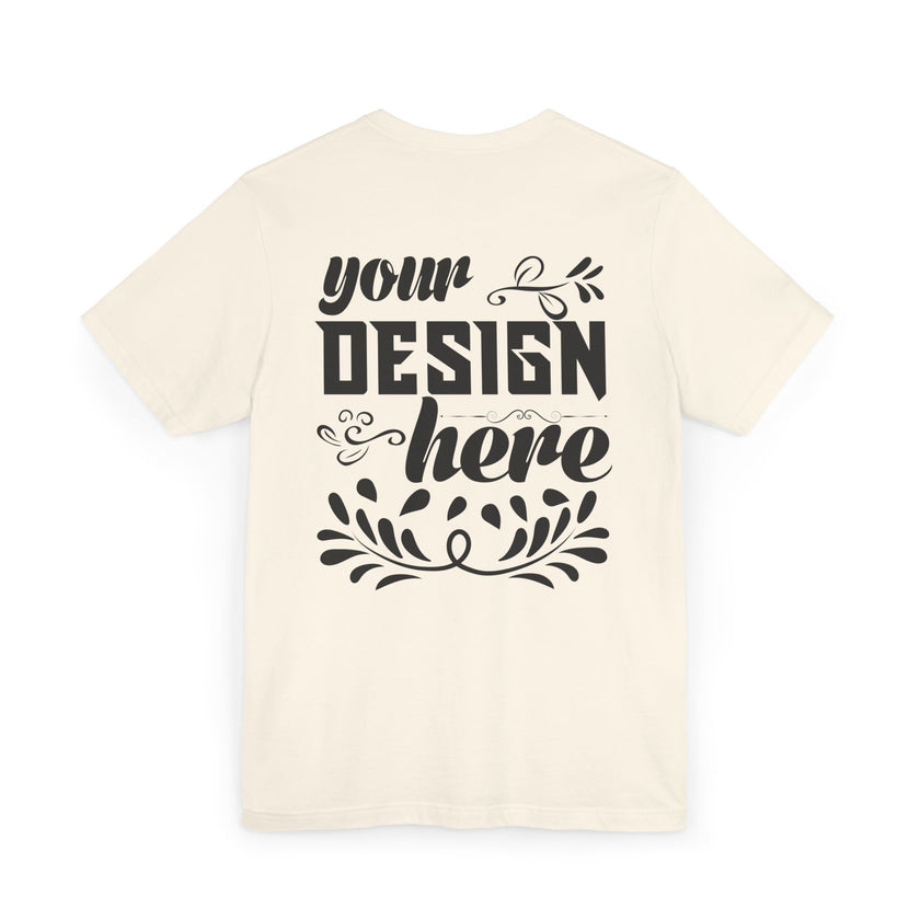 Customizable Prime Essentials Unisex Jersey T-Shirt Lightweight