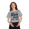 Customizable Champion T453W Womens Heritage Cropped T-Shirt Jersey