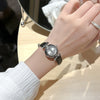 Nameria Vintage Quartz Watch Leather Strap 23mm Dial 7mm Slim