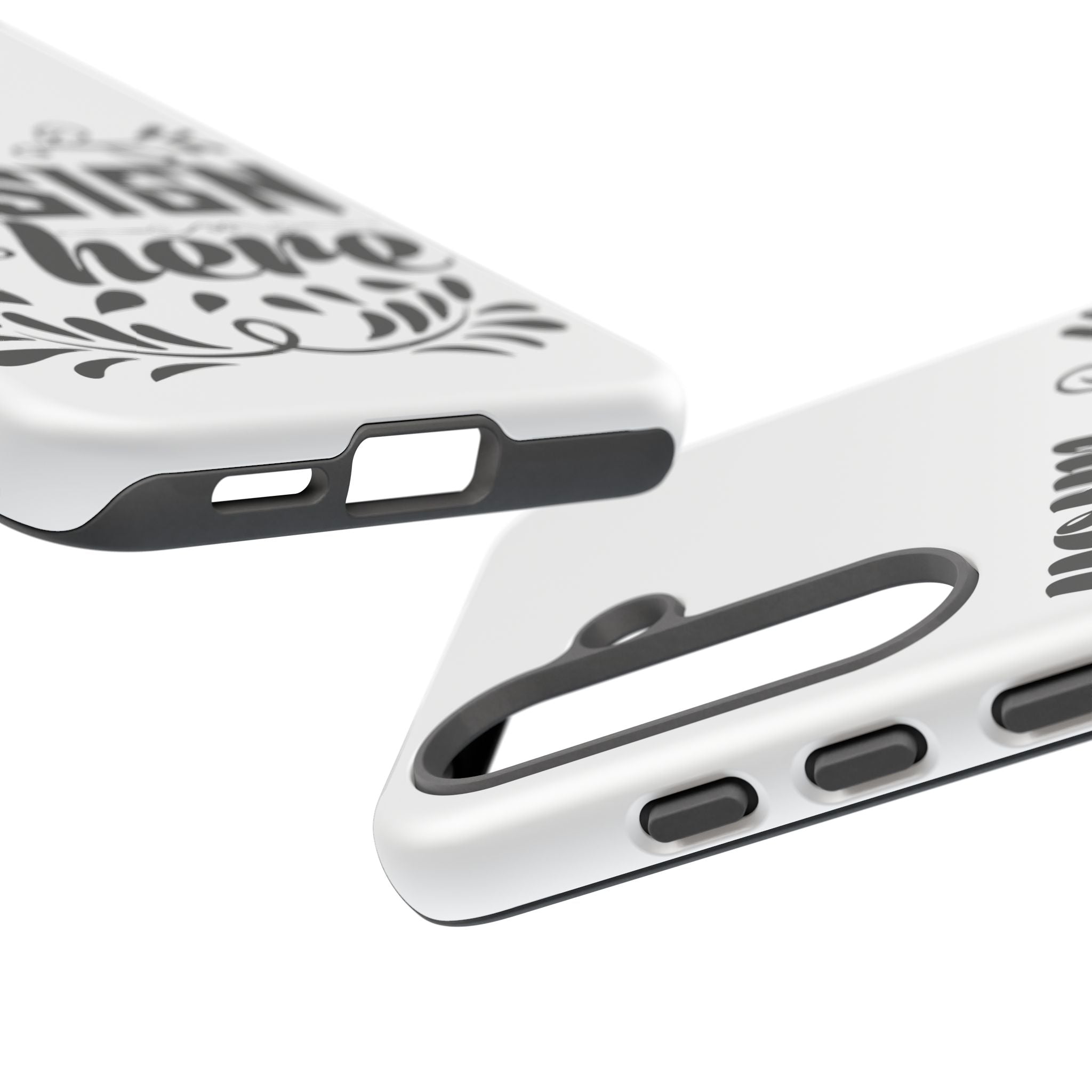 Customizable Tough Dual Layer Phone Case Polycarbonate TPU Liner Protective