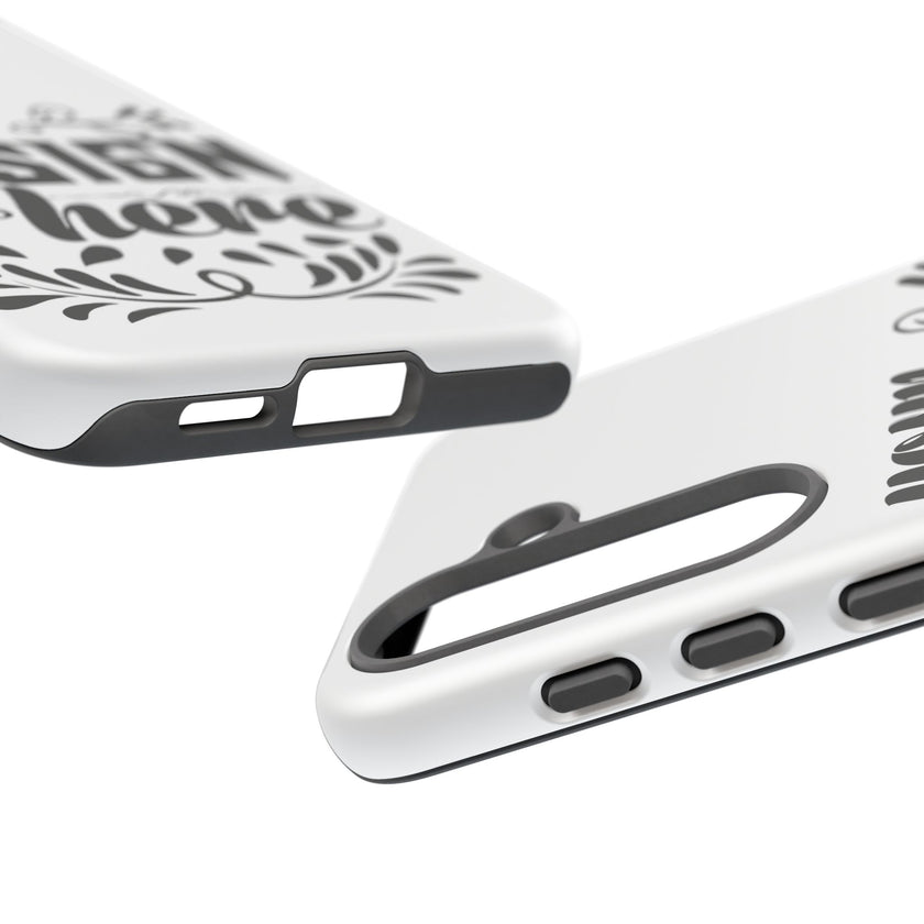 Customizable Tough Dual Layer Phone Case Polycarbonate TPU Liner Protective