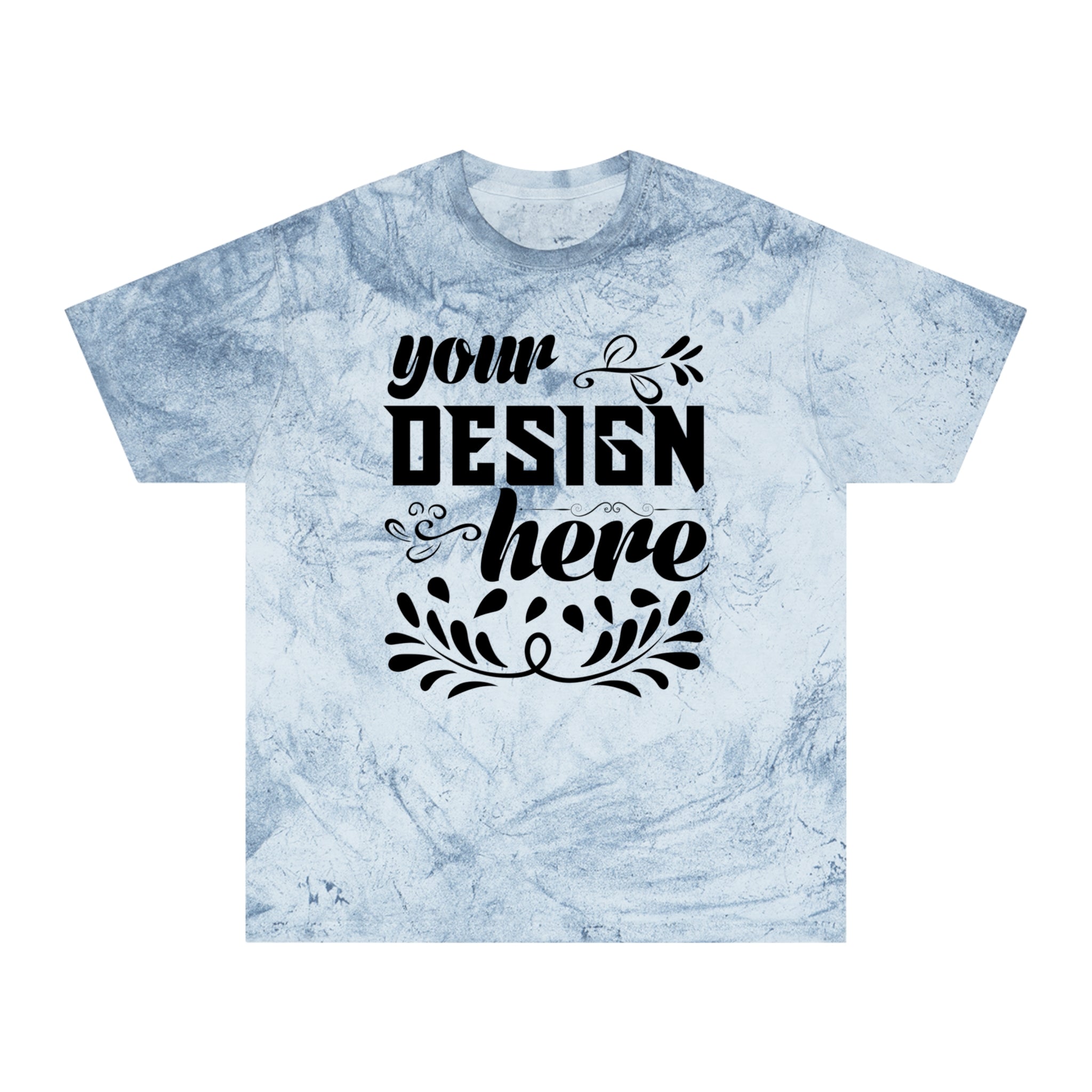 Customizable Comfort Colors 1745 Unisex Color Blast T-Shirt Relaxed Fit