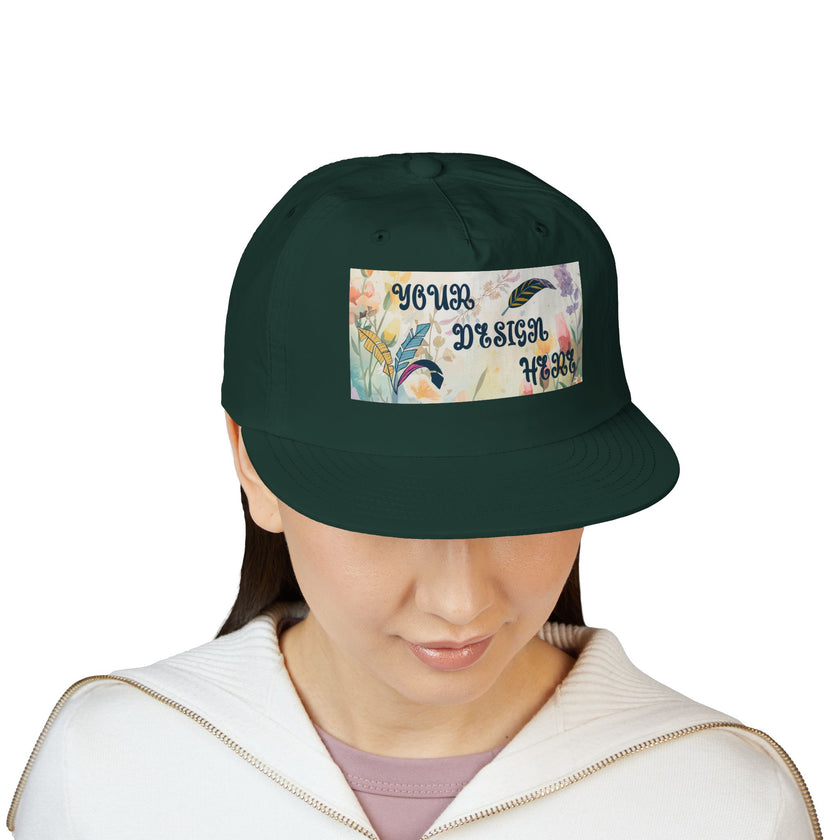 Customizable AS Colour 1114 Mid Profile Recycled Nylon Surf Cap