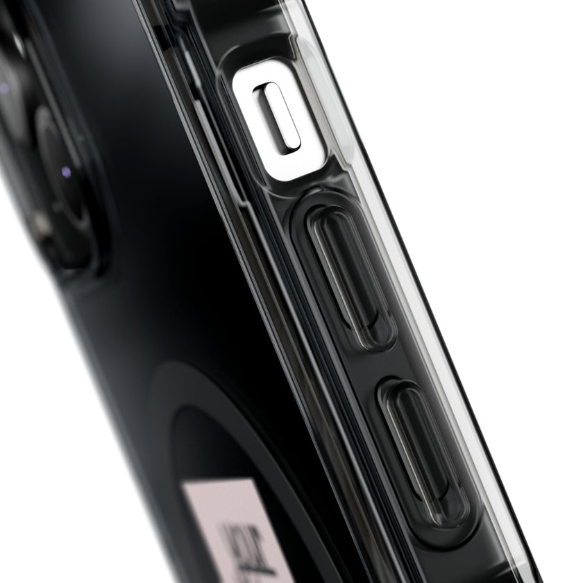 Customizable Magnetic Clear Impact Case With Air Cushioned Bumper Corners