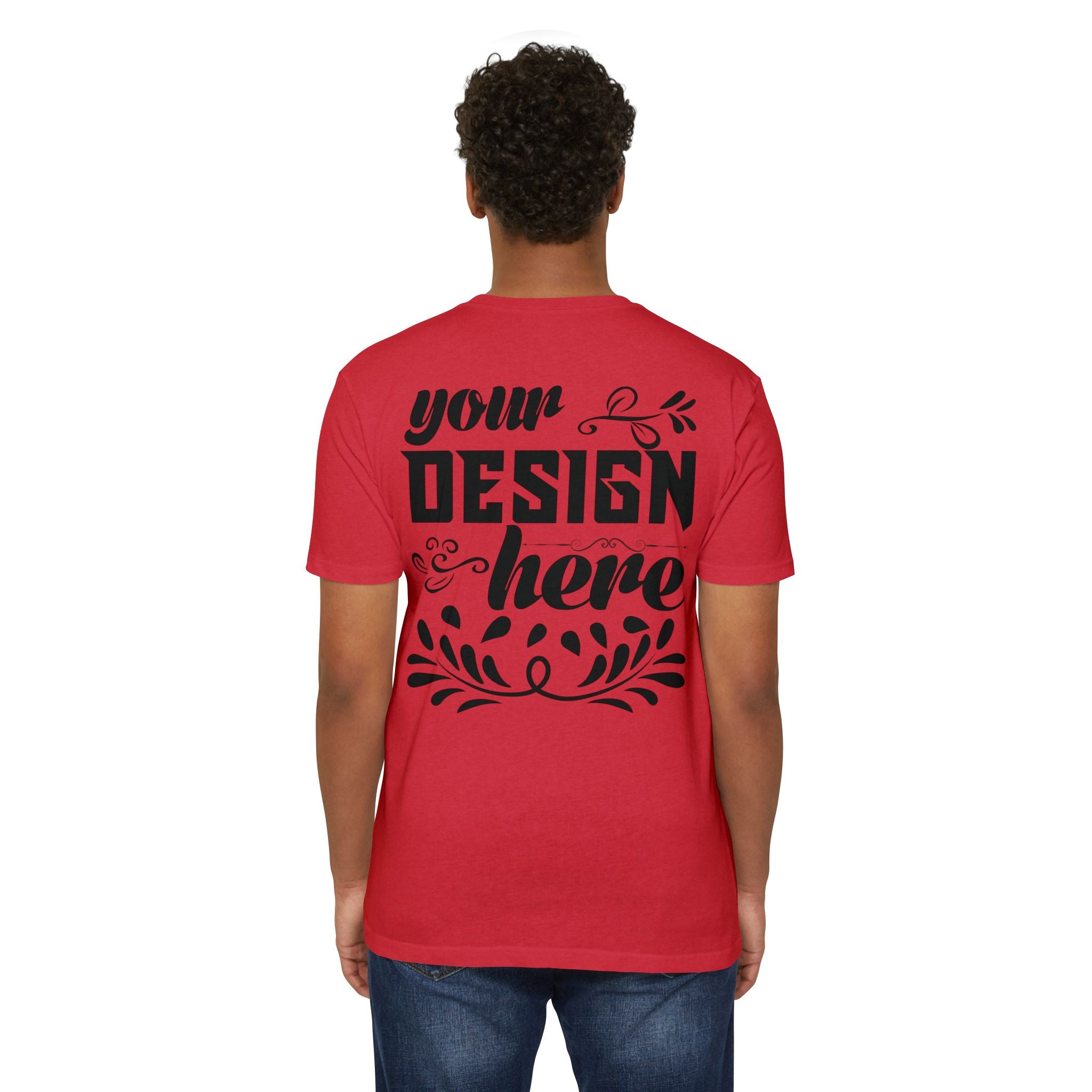 Customizable Next Level 6210 Unisex CVC Jersey T-Shirt