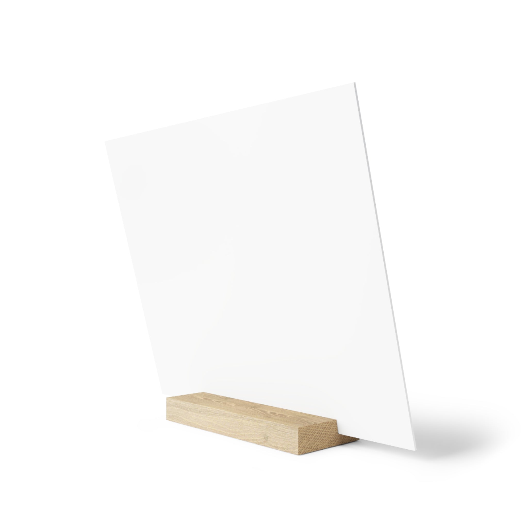 Customizable Gallery Board with Wooden Stand 1.8mm Giclée Print