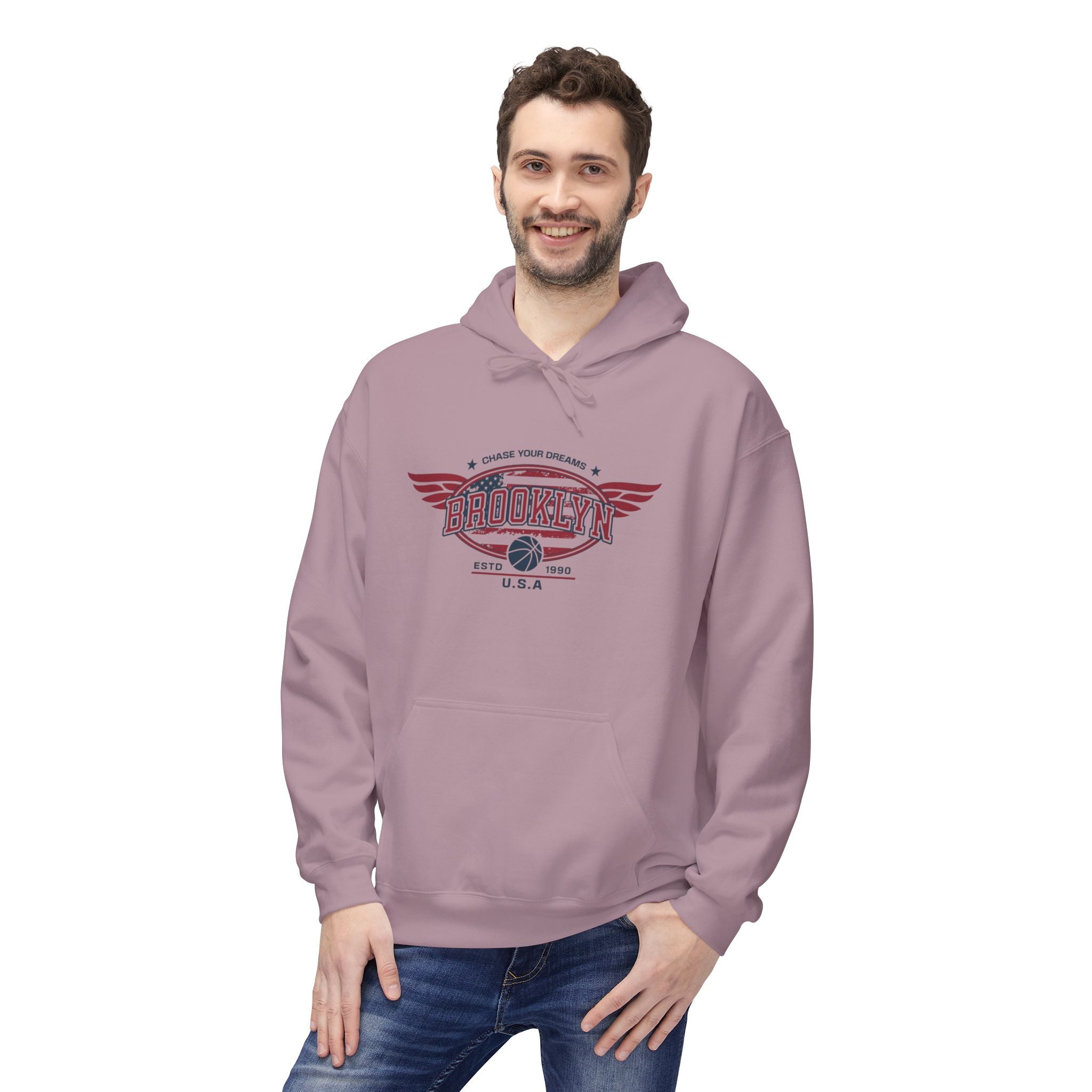 Gildan SF500 Unisex  Midweight Fleece Hoodie | Limited Edition Graphic Print