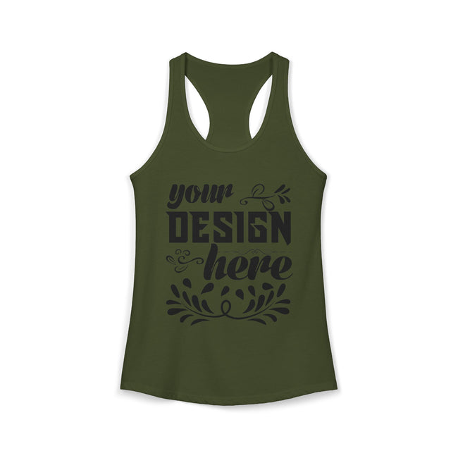 Customizable Next Level 1533 Womens Ideal Racerback Tank