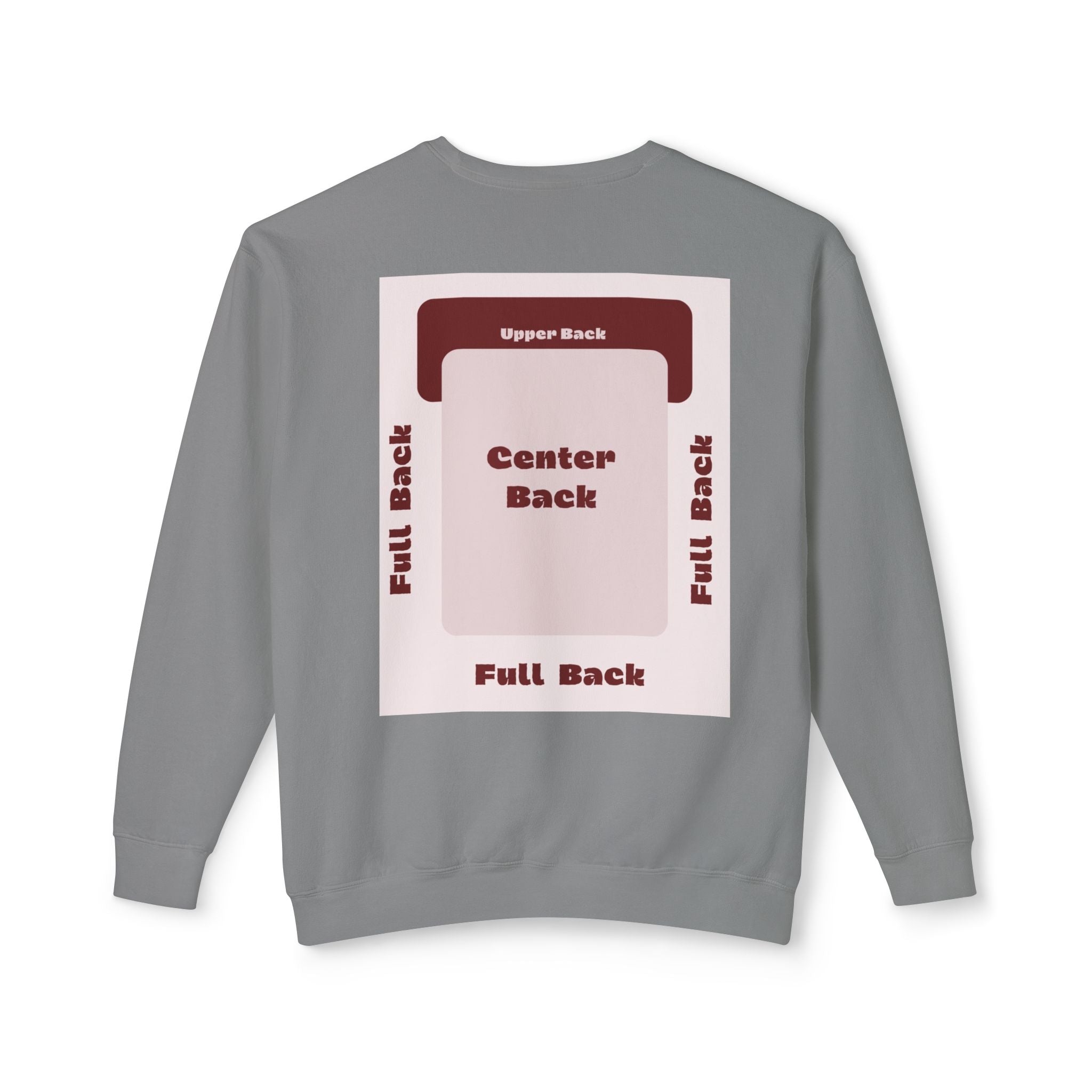Customizable Comfort Colors 1466 Unisex Lightweight Crewneck DTG Design
