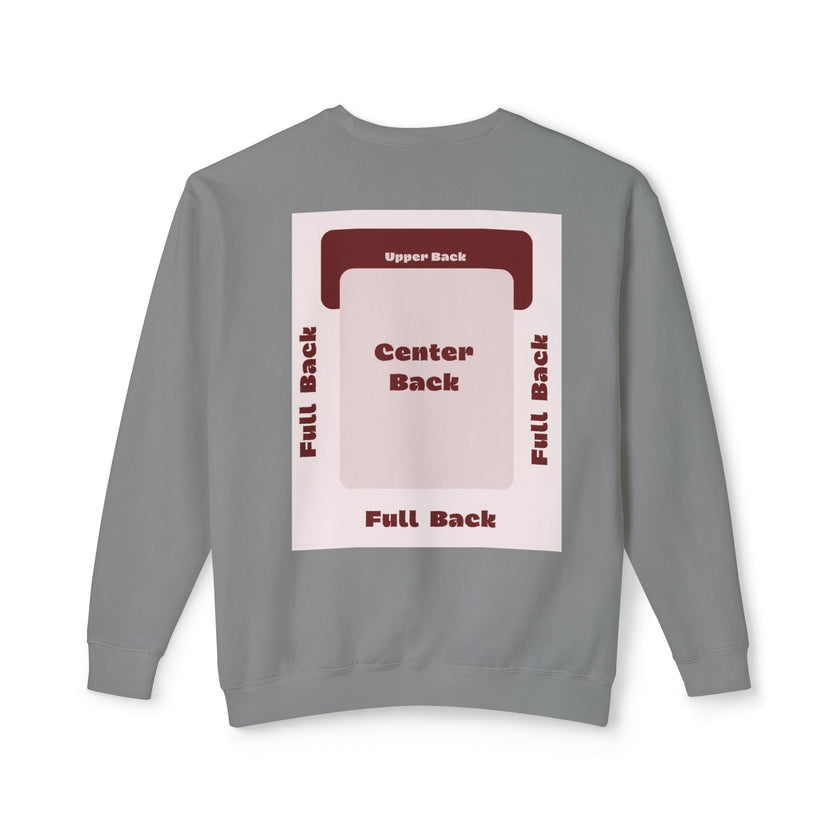 Customizable Comfort Colors 1466 Unisex Lightweight Crewneck DTG Design