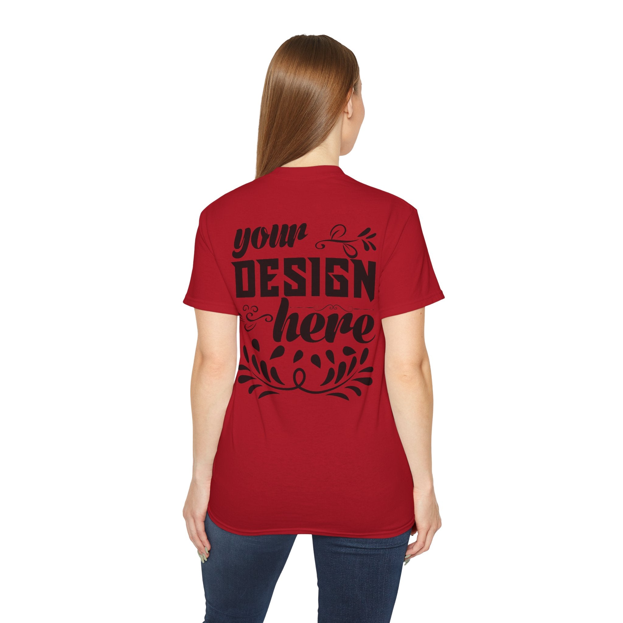 Customizable Gildan 2000 Unisex Ultra Cotton Crew Neck T-Shirt